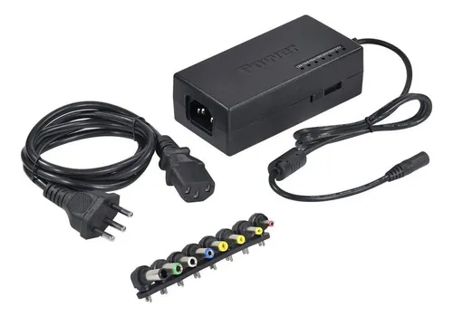 CARGADOR DE NOTEBOOK UNIVERSAL CON SELECTOR DE VOLTAJE