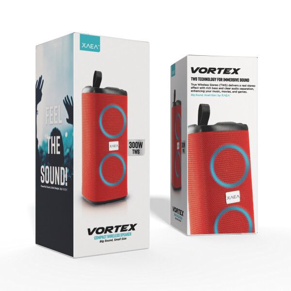 PARLANTE BLUETOOTH PORTÁTIL RGB 300W VORTEX - Imagen 6