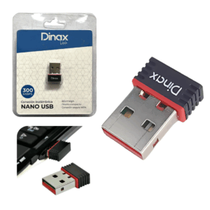 PLACA USB WIFI 300MBPS DINAX