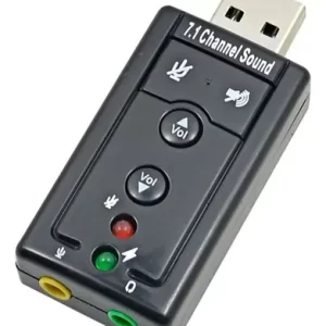 PLACA DE SONIDO USB DITRON 7.1