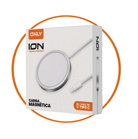CARGADOR INALÁMBRICO MAGNÉTICO ONLY ION