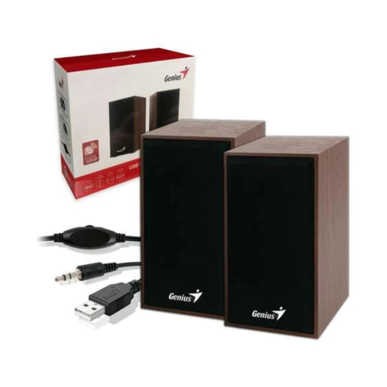 PARLANTES GENIUS SP-HF180 USB - Imagen 2