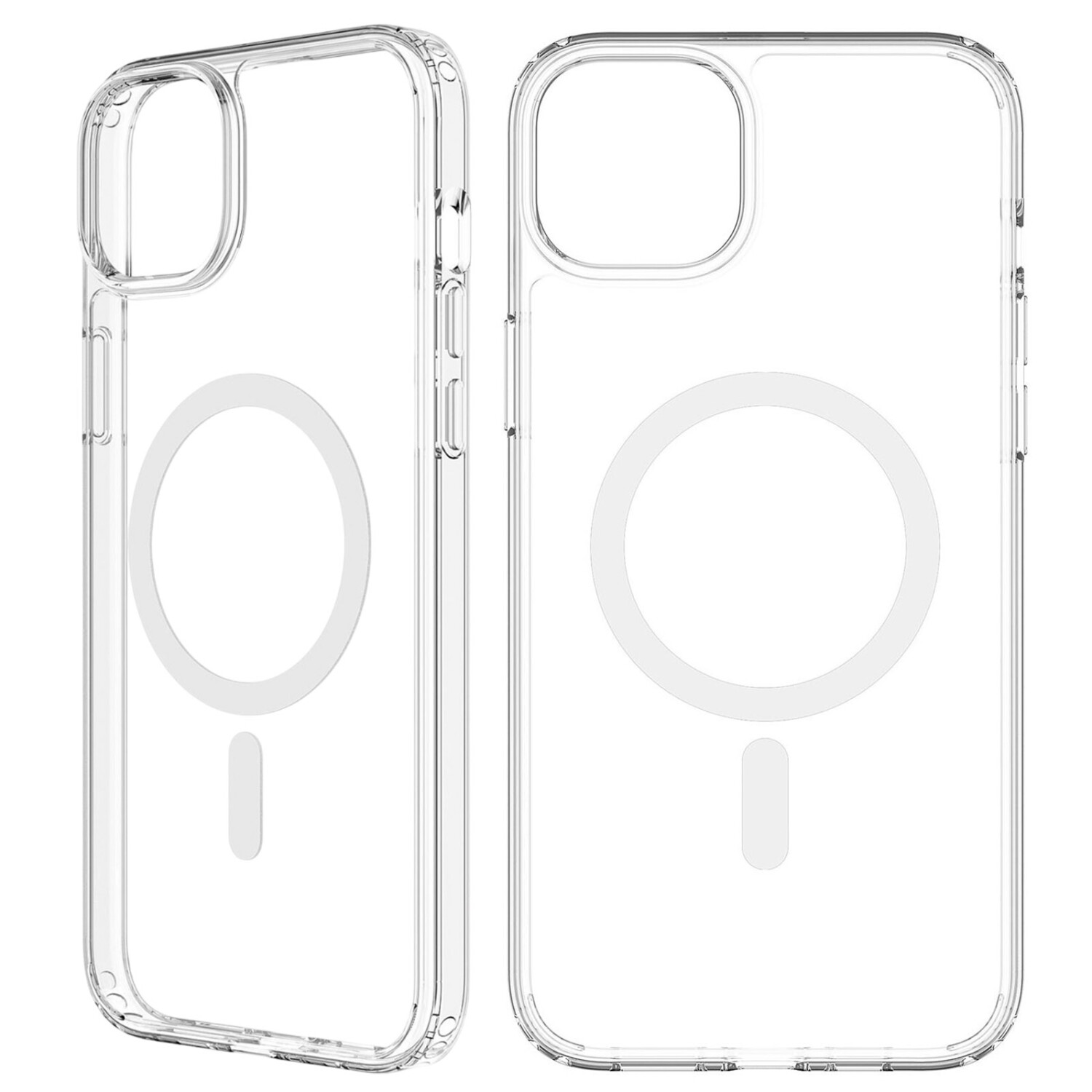 FUNDA MAGSAFE TRANSPARENTE PARA IPHONE