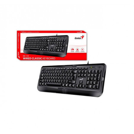 TECLADO GENIUS KB-118 II USB - Imagen 2